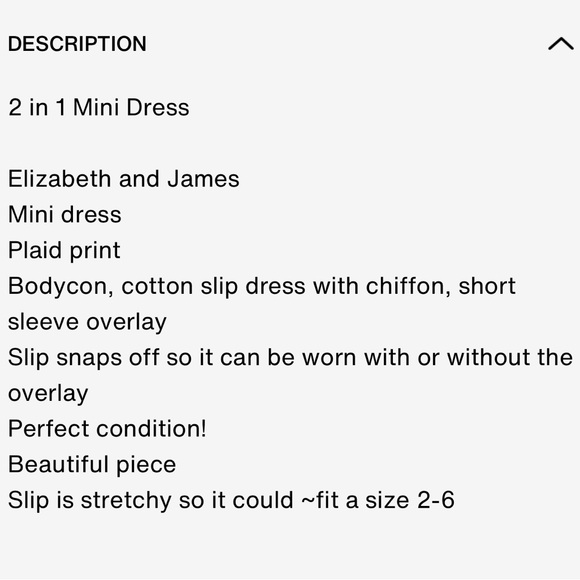 TWO IN ONE Plaid Mini Dress - Picture 7 of 8